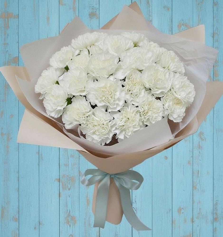 Букет цветов из: Гвоздики в Чульман