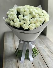 Букет 35 Белых роз #REPLACE_PRED# Чульман