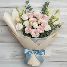 Букет цветов из:  Лизиантусы в Чульман