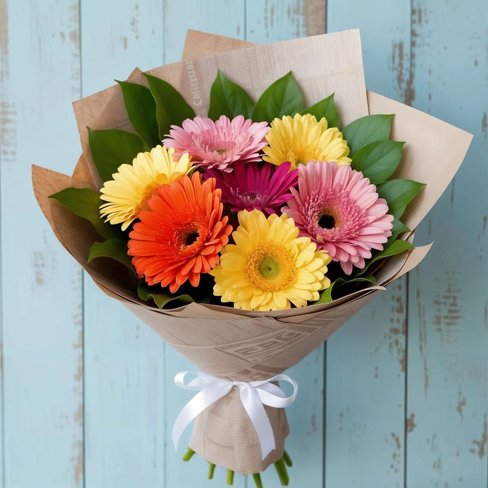 Букет цветов из: Герберы в Чульман