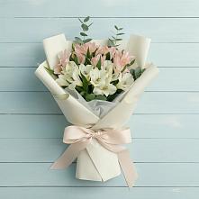 Букет цветов из:  Альстромерии в Чульман