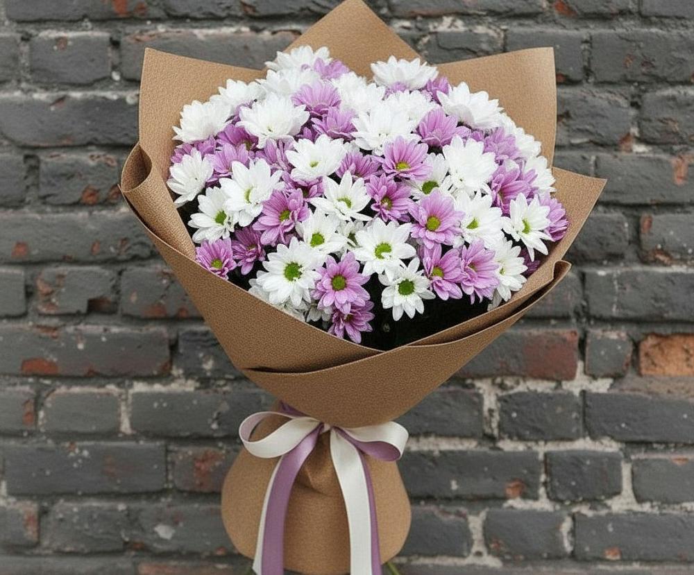 Букет цветов из: Хризантемы в Чульман