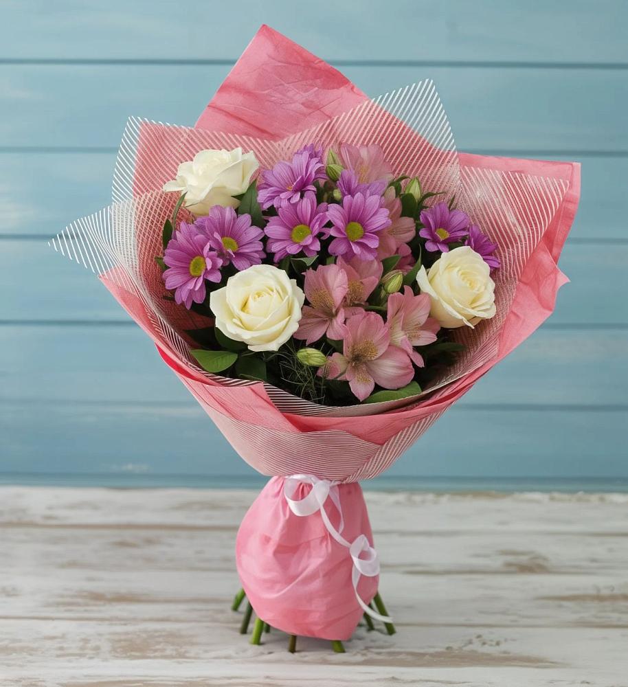 Букет цветов из: Герберы в Чульман