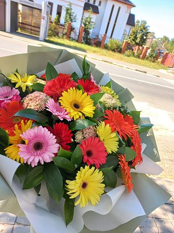 Букет цветов из: Герберы в Чульман