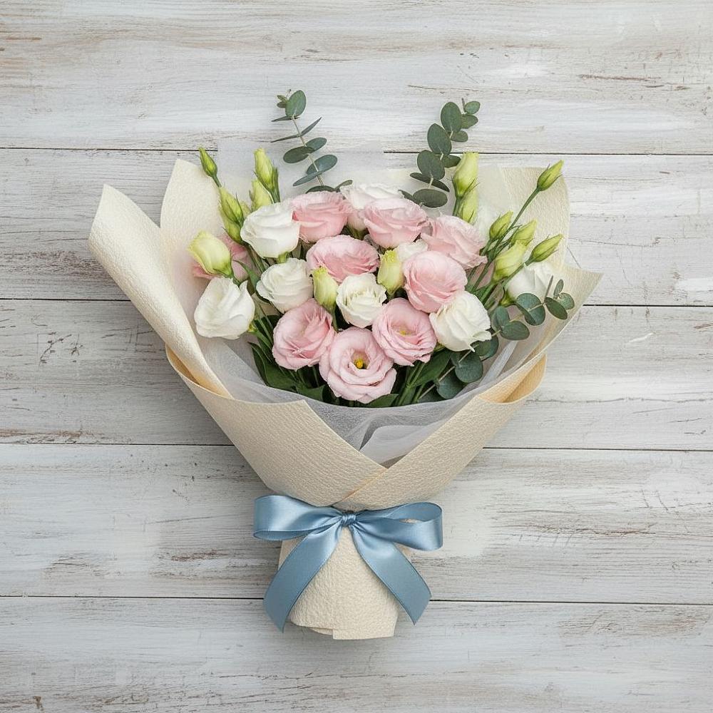 Букет цветов из: Лизиантусы в Чульман